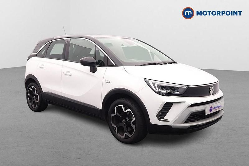 White Used 2021 Vauxhall Crossland Elite SUV | £13,349 (Fair price) - Image 1/4