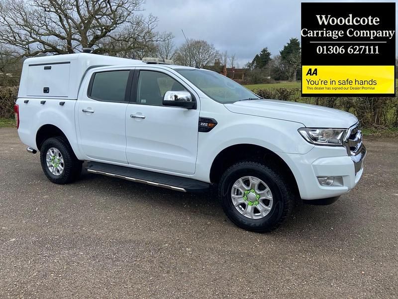 Usado Ford Ranger XLT 160 HP (117 kW) 2018 Branco Pickup