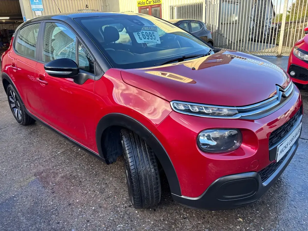 Used Citroën C3 Feel 2019 Red Hatchback
