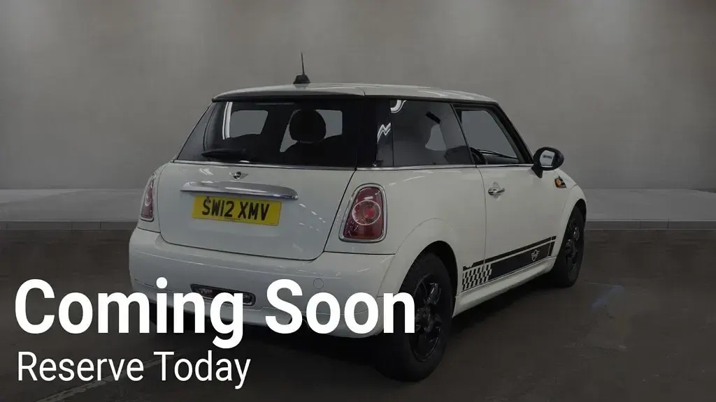 Used Mini ONE Hatch 2012 White Hatchback