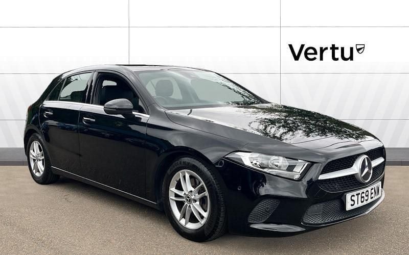 Black Used 2019 Mercedes A180 Executive Hatchback | £15,543 (Fair price) - Image 1/4
