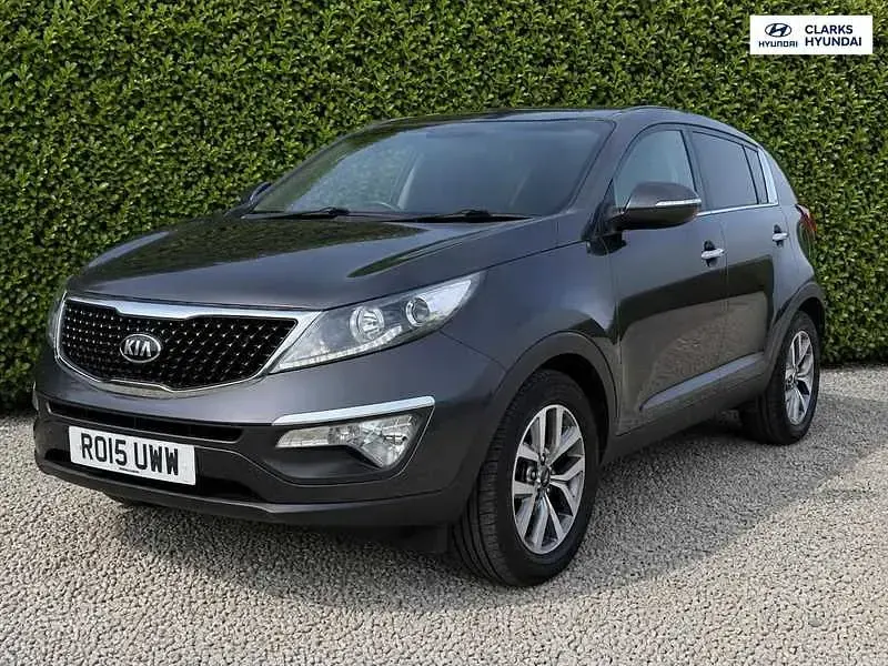 Used Kia Sportage 114 HP (83 kW) 2015 Black SUV