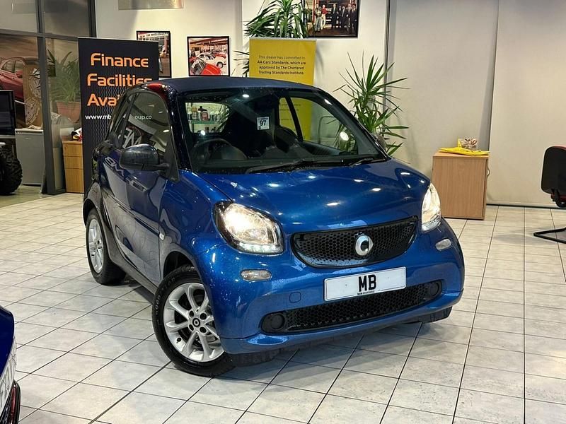 Black Used 2018 Smart ForTwo Coupé Passion Coupe | £3,993 (Fair price) - Image 1/4
