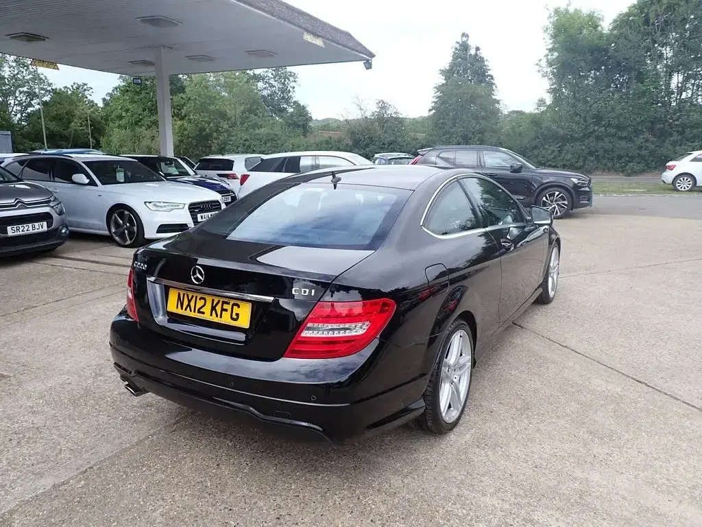 Used Mercedes C220 AMG 2012 Black Coupe