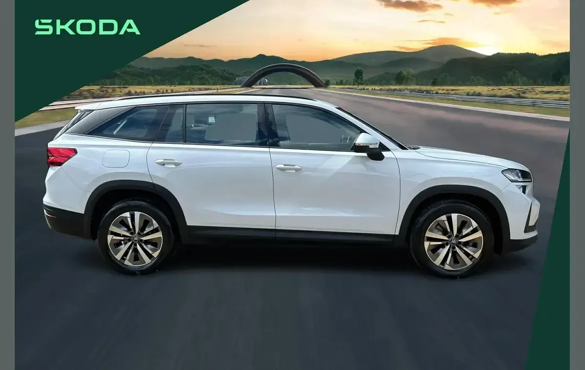 Used Skoda Kodiaq SE 150 HP (110 kW) 2025 White SUV