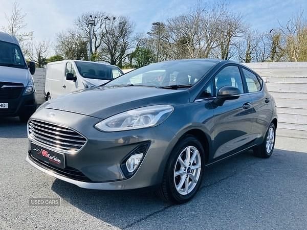 Used Ford Fiesta Zetec 70 HP (51 kW) 2018 Grey Hatchback