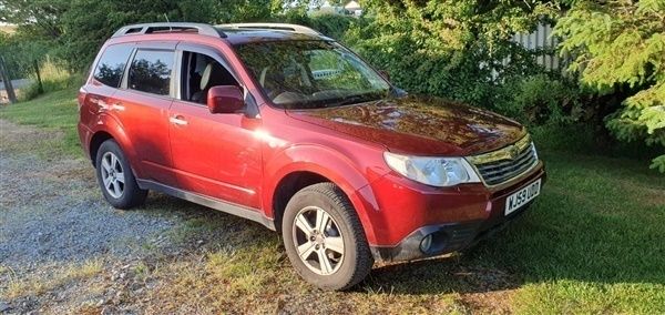Metallic red Used 2009 Subaru Forester SUV | £3,995 (Good price) - Image 1/1