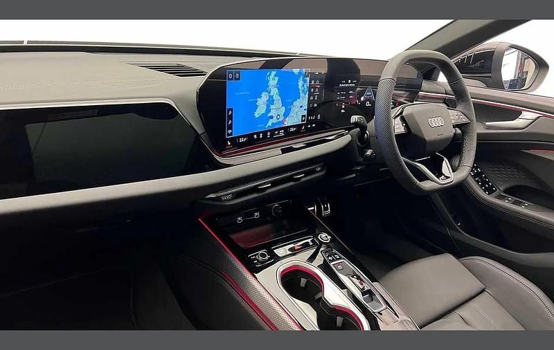 Used Audi A6 S-Line 200 HP (147 kW) 2025 Black Estate