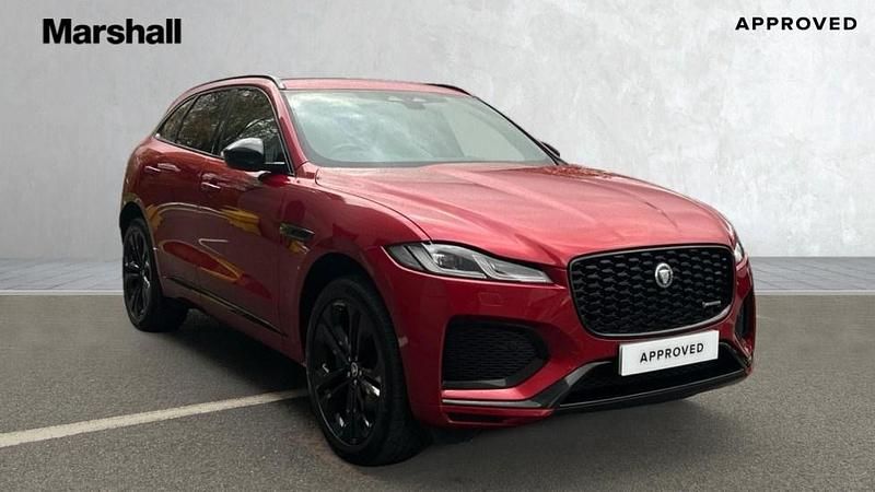 Red Used 2023 Jaguar F-Pace R-Dynamic SUV | £36,400 (A bit pricey) - Image 1/4