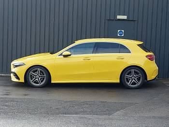 Used Mercedes A200 Executive 163 HP (119 kW) 2023 Yellow Hatchback