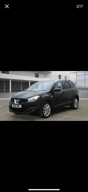 Used Nissan Qashqai +2 N-TEC 2011 Black SUV