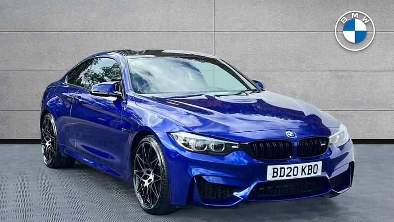 Blue Used 2020 BMW M4 Competition Edition Coupe | £38,990 (Expensive) - Image 1/4