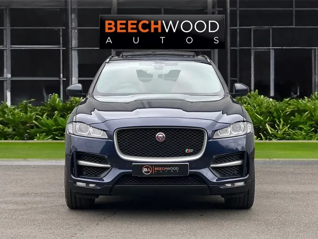 Used Jaguar F-Pace S 300 HP (220 kW) 2017 Blue SUV