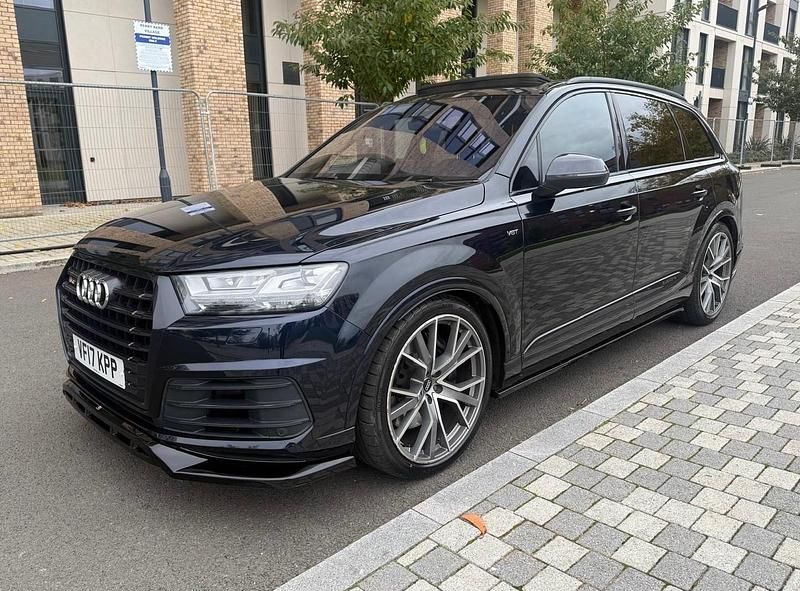 Used Audi SQ7 Design 435 HP (319 kW) 2017 Blue SUV