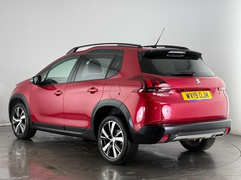 Used Peugeot 2008 GT-line 110 HP (80 kW) 2019 Red SUV