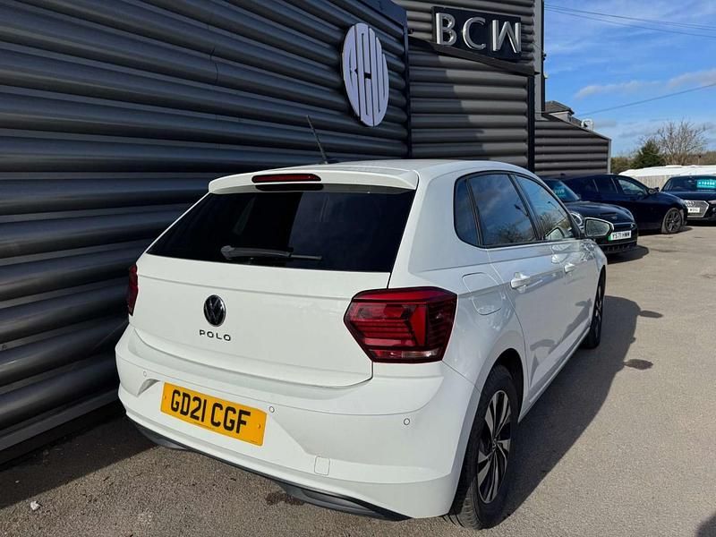 Used VW Polo Match 80 HP (58 kW) 2021 White Hatchback