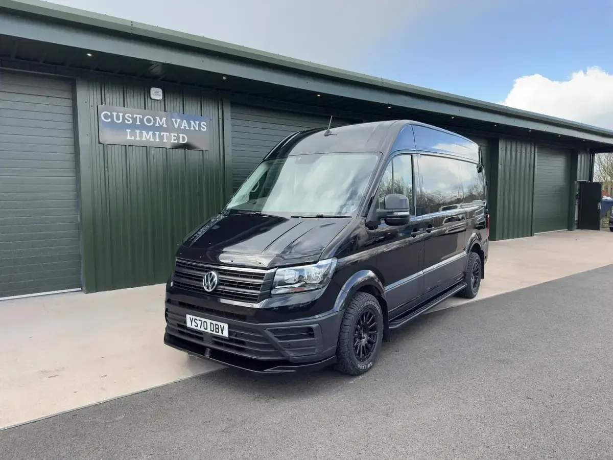 Used VW Crafter Trendline 140 HP (102 kW) 2020 Black Van