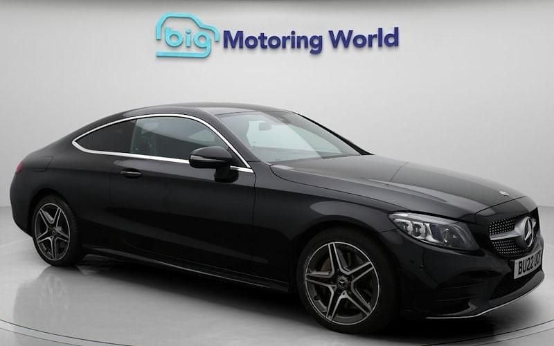 Used 2023 Mercedes C300 AMG line Coupe | £24,400 (Super price) - Image 1/4