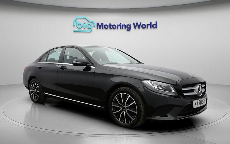 Used Mercedes C220 SE 194 HP (142 kW) 2020 Black Sedan