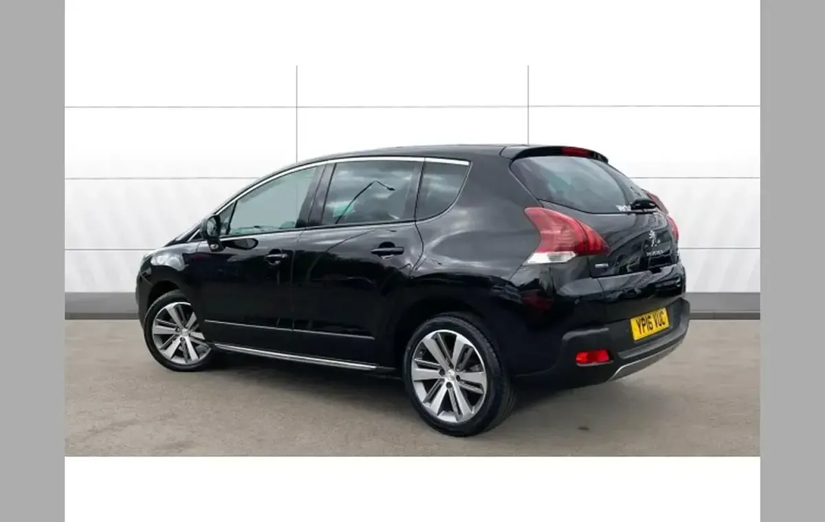 Used Peugeot 3008 Allure 117 HP (86 kW) 2016 Black Hatchback