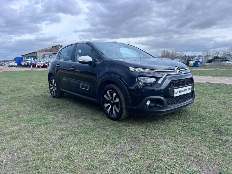 Black Used 2023 Citroën C3 PureTech Hatchback | £11,995 (Super price) - Image 1/4