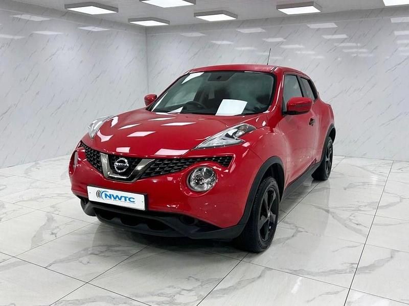 Used Nissan Juke Visia 112 HP (82 kW) 2018 Red SUV