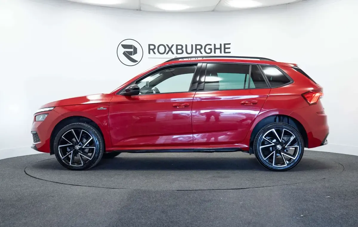 Gebraucht Skoda Kamiq Monte Carlo 110 PS (80 kW) 2022 Rot SUV