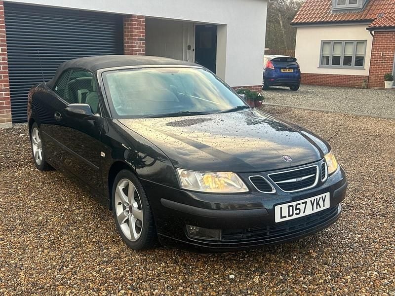 Used Saab 9-3 Cabriolet Vector 2007 Black Cabriolet