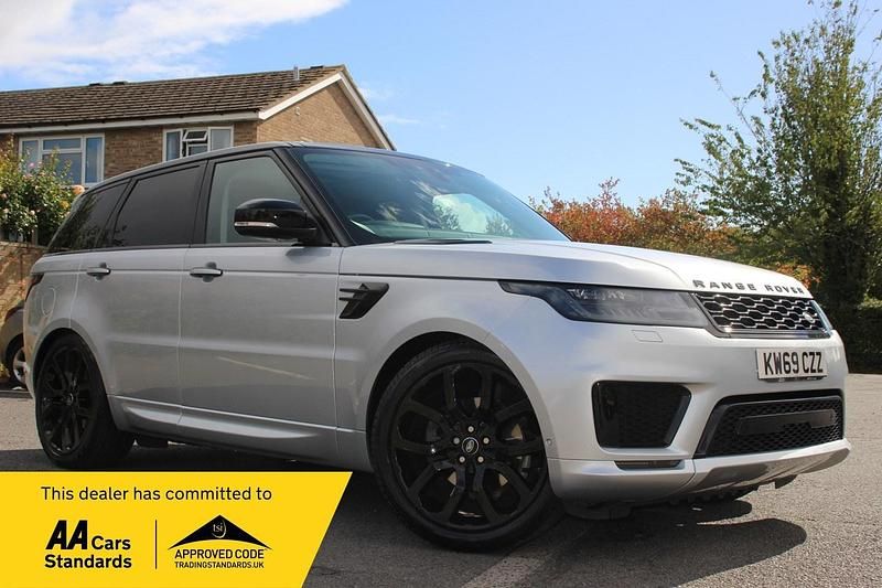 Silver Used 2019 Land Rover Range Rover Sport Autobiography Dynamic SUV | £37,990 (Fair price) - Image 1/3