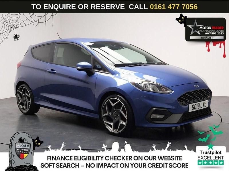 Blue Used 2019 Ford Fiesta ST Hatchback | £12,440 (Fair price) - Image 1/3