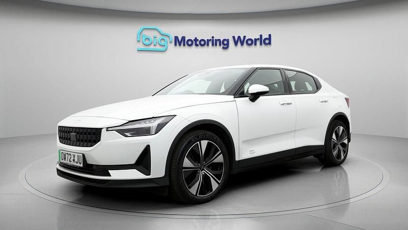Used Polestar 2 Standard Range Single Motor 200 kW (272 HP) 2022 White Hatchback