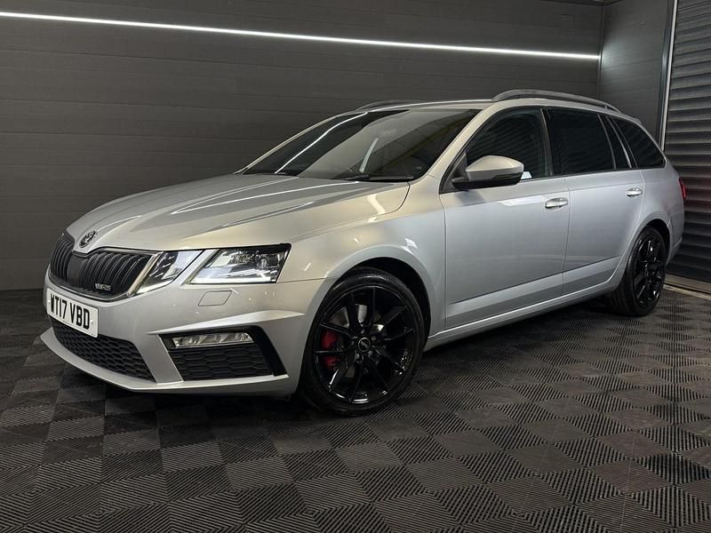 Used Skoda Octavia vRS 184 HP (135 kW) 2017 Silver Estate