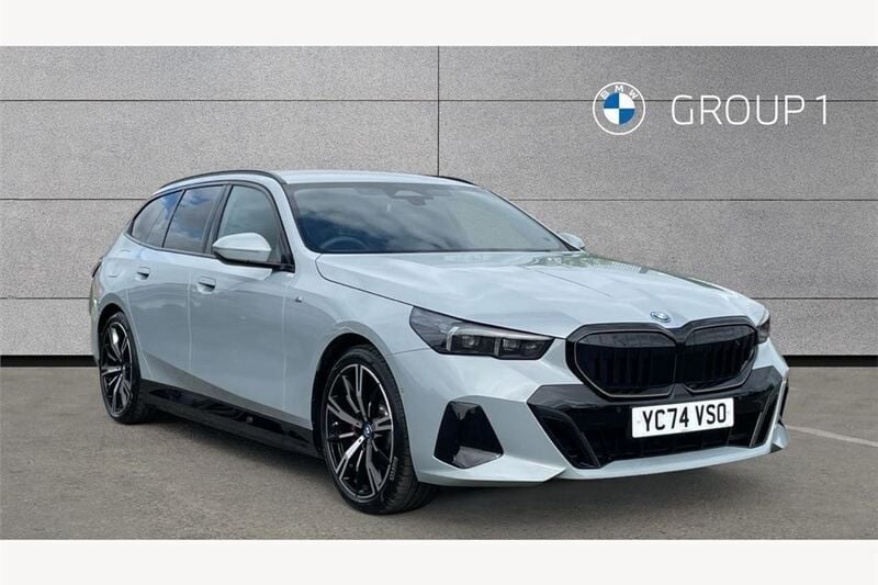 Grey Used 2024 BMW 530e M Sport Estate | £47,493 - Image 1/4