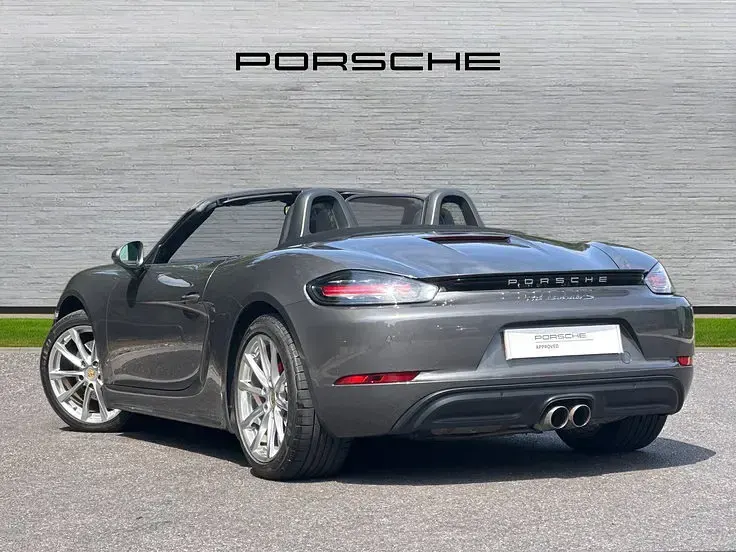 Used Porsche 718 345 HP (253 kW) 2017 Agate grey Cabriolet