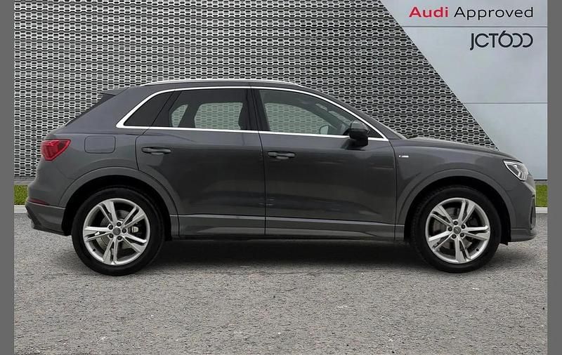 Begagnad Audi Q3 S-Line 187 HK (137 kW) 2019 Grå SUV