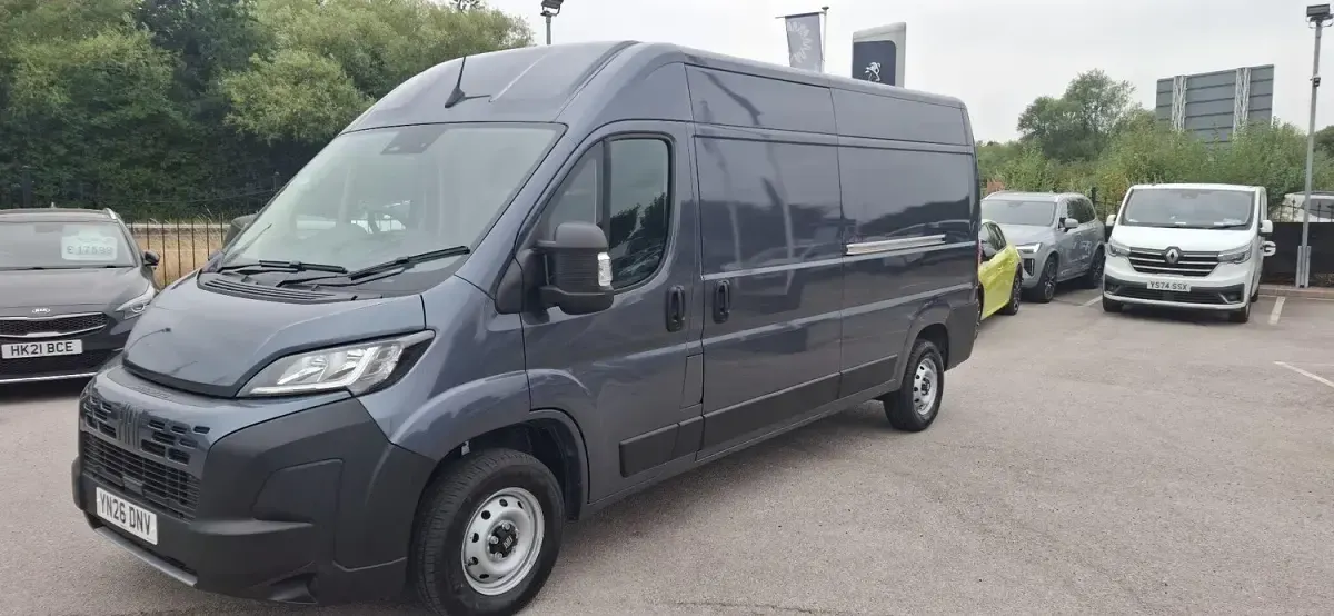 New Fiat Ducato 2026 Grey Van