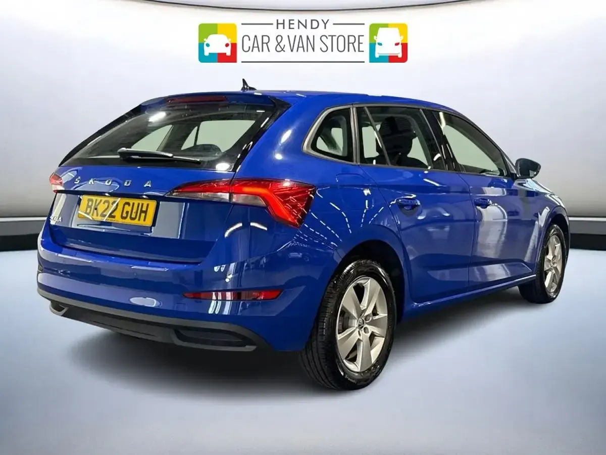 Used Skoda Scala SE 2022 Blue Hatchback