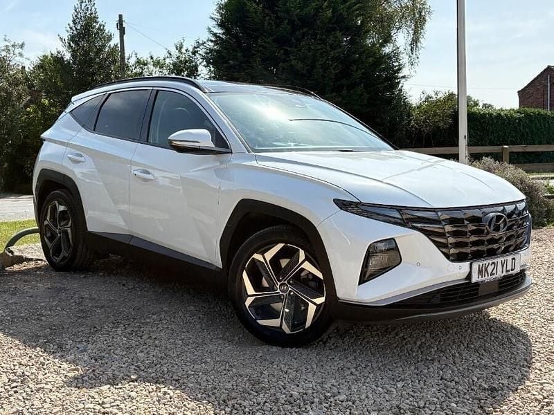 White Used 2021 Hyundai Tucson Ultimate SUV | £21,199 (Expensive) - Image 1/4