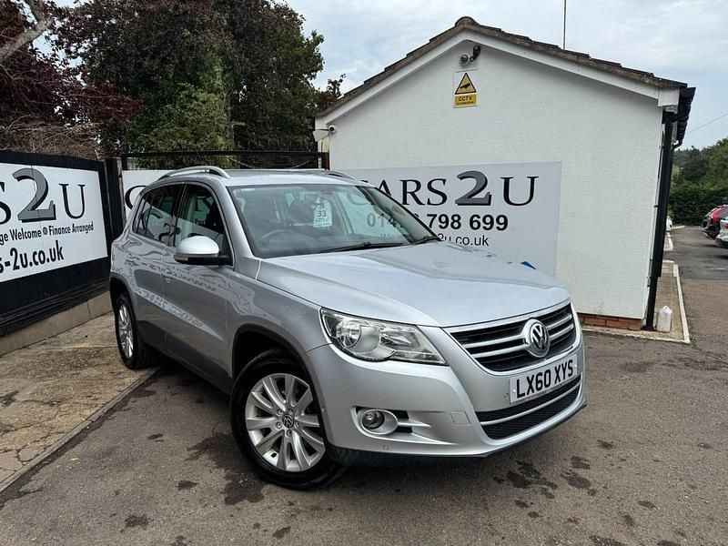 Silver Used 2010 VW Tiguan Match SUV | £4,995 (Fair price) - Image 1/3