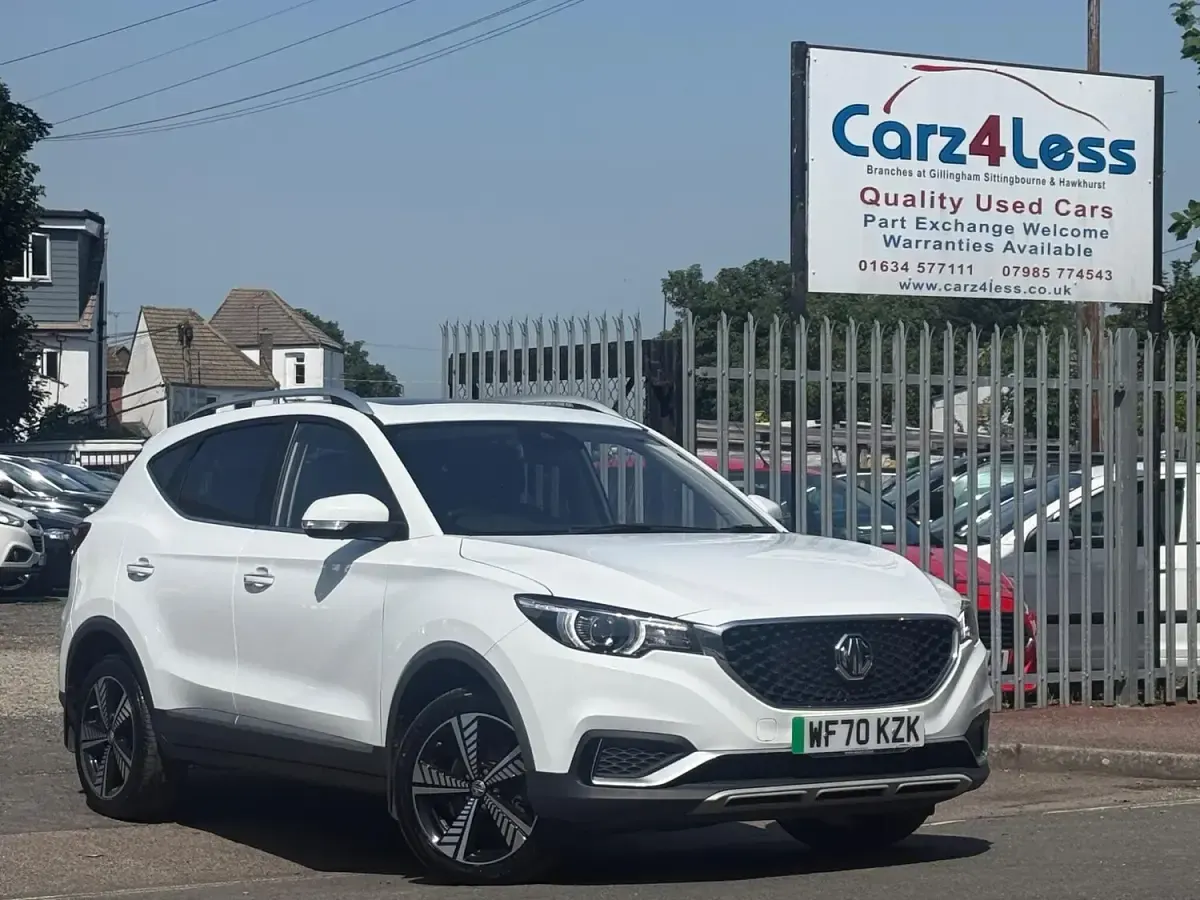 Used MG ZS Exclusive 105 kW (143 HP) 2020 White SUV