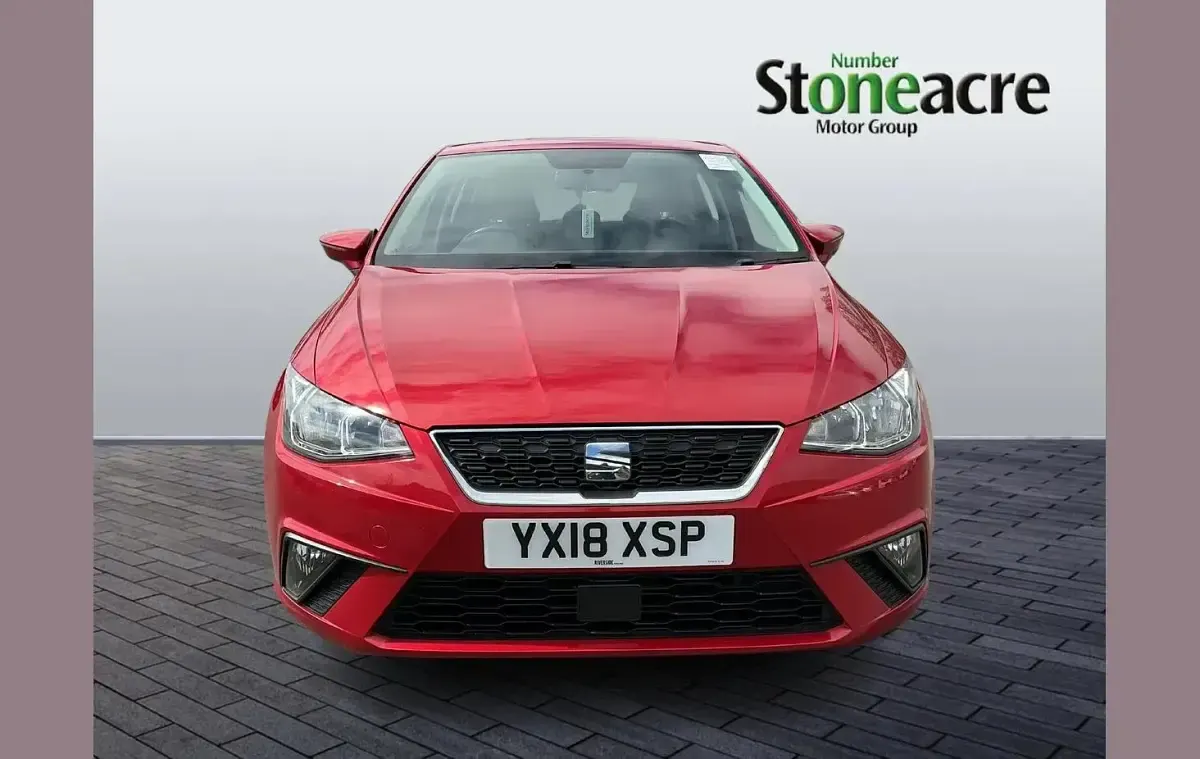 Usata Seat Ibiza SE 73 CV (53 kW) 2018 Rosso Utilitaria