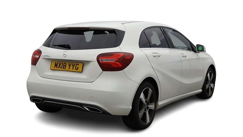 Used Mercedes A200 Sport Edition 2018 White Hatchback