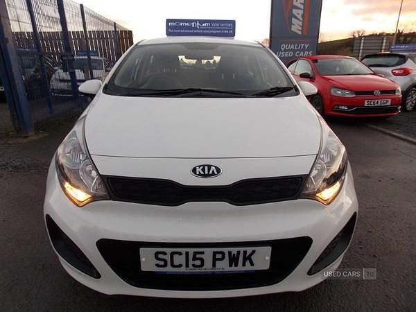 Used Kia Rio Air 2015 White Hatchback