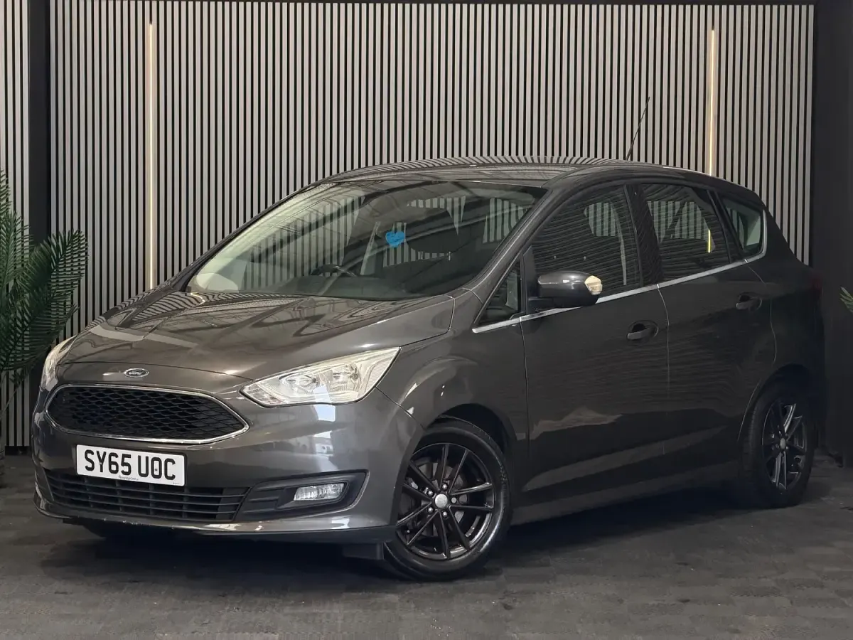 Used Ford C-MAX Zetec 125 HP (91 kW) 2015 Grey MPV
