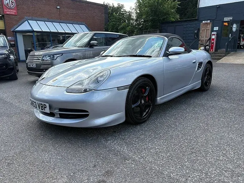 Used Porsche Boxster 260 HP (191 kW) 2003 Silver Cabriolet