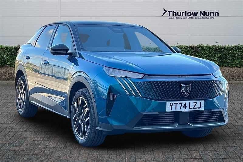 Blue Used 2024 Peugeot 3008 GT SUV | £31,000 - Image 1/4