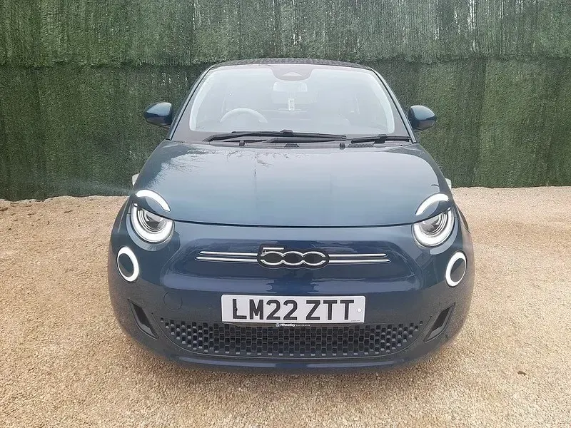 Occasion Fiat 500e La Prima 86 kW (118 ch) 2022 Vert Cabriolet