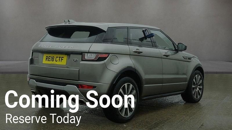 Used Land Rover Range Rover evoque HSE Dynamic 2018 Silver Estate