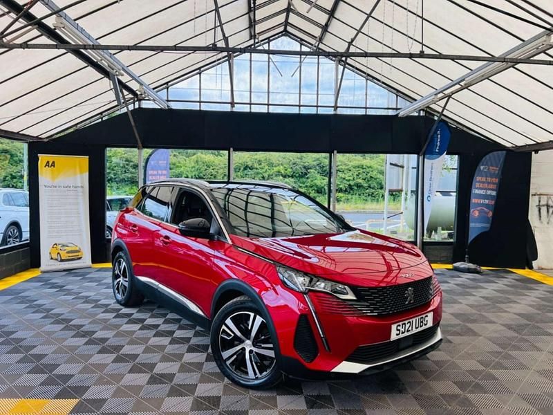 Red Used 2021 Peugeot 3008 Premium Hatchback | £14,163 (Super price) - Image 1/3