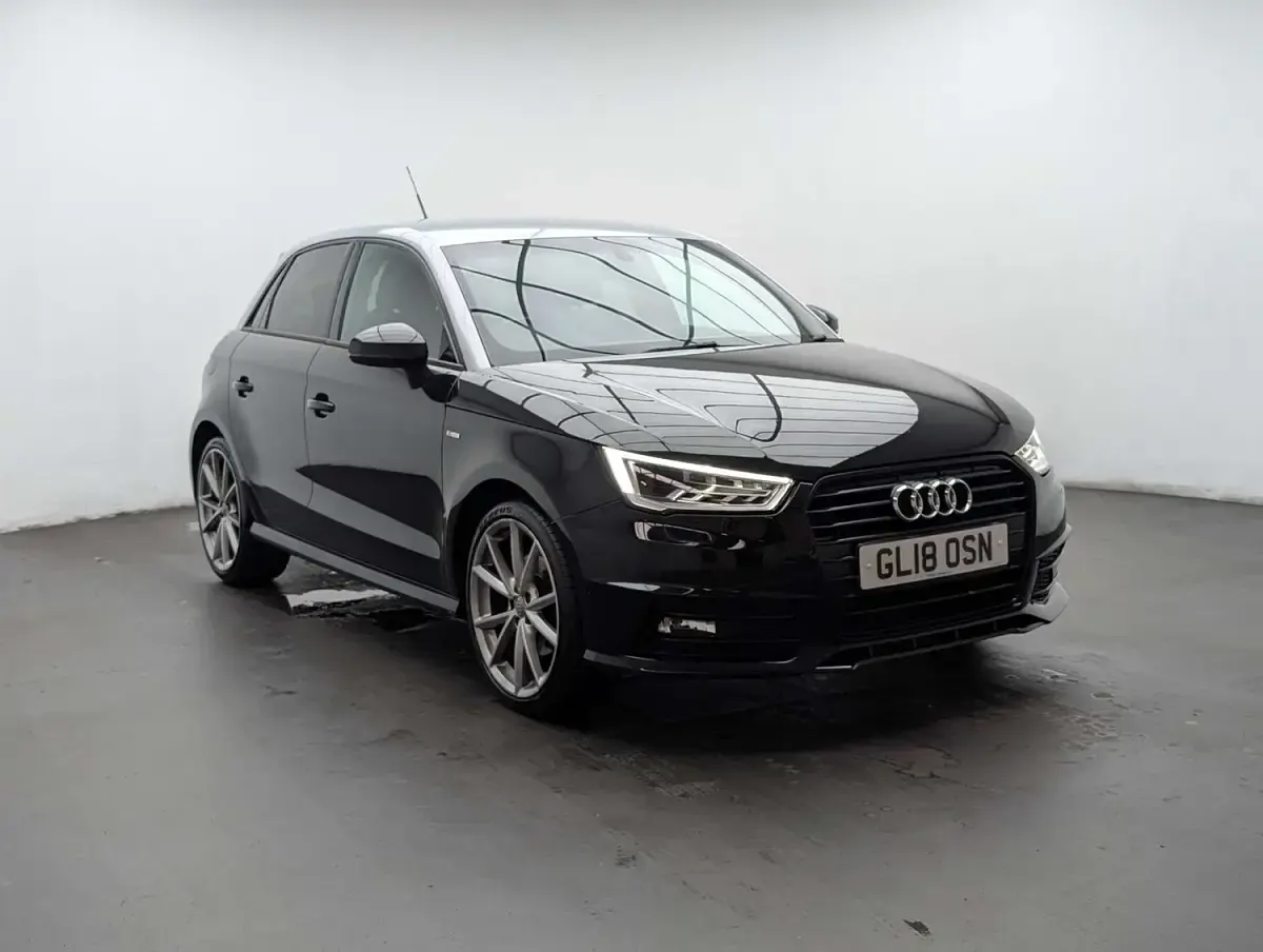 Used Audi A1 Sportback Black Edition 125 HP (91 kW) 2018 Black Hatchback